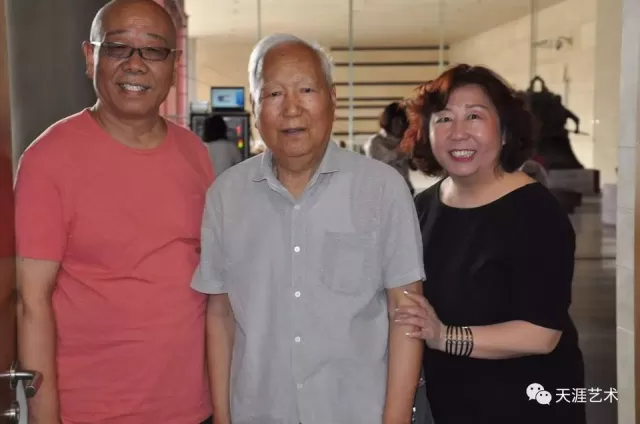 慧智、高原春、李瀾、李響,天津市美術家協會副主席史振嶺、孟慶占,天津市美