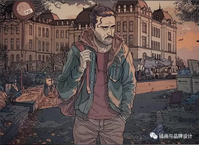插畫丨超酷超現實的筆墨風格,充滿活力的漫畫趣味,乾淨平和的線條看一眼便欲罷不能的淪陷