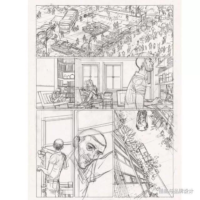插畫丨超酷超現實的筆墨風格,充滿活力的漫畫趣味,乾淨平和的線條看一眼便欲罷不能的淪陷