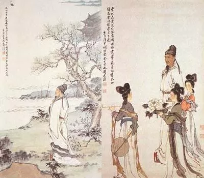 籤,他的詩詞他的舉止他的事跡,都營造出他天真浪漫的形象,他的愛情詩不多,
