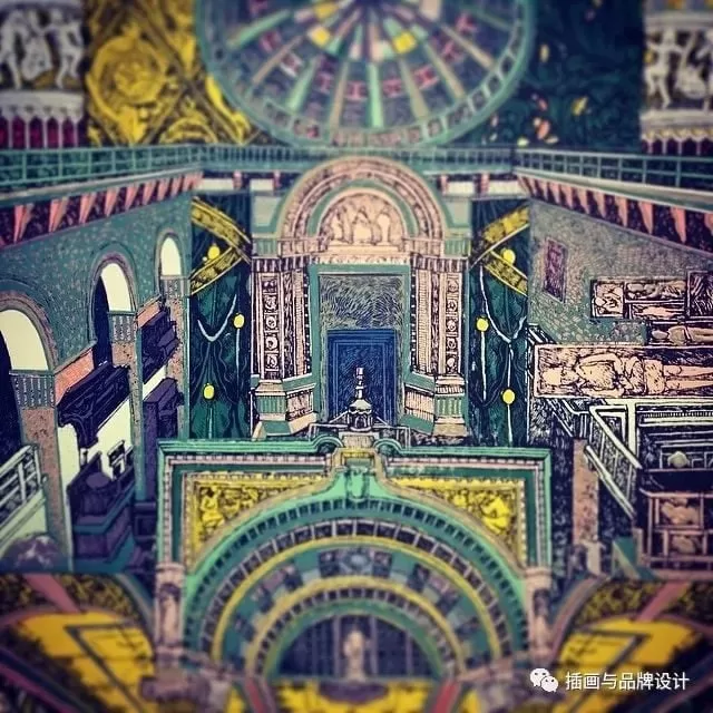 插畫丨她畫出細膩別致的人與自然,在倫敦居住七年,作品為這個國家帶著一絲神秘感