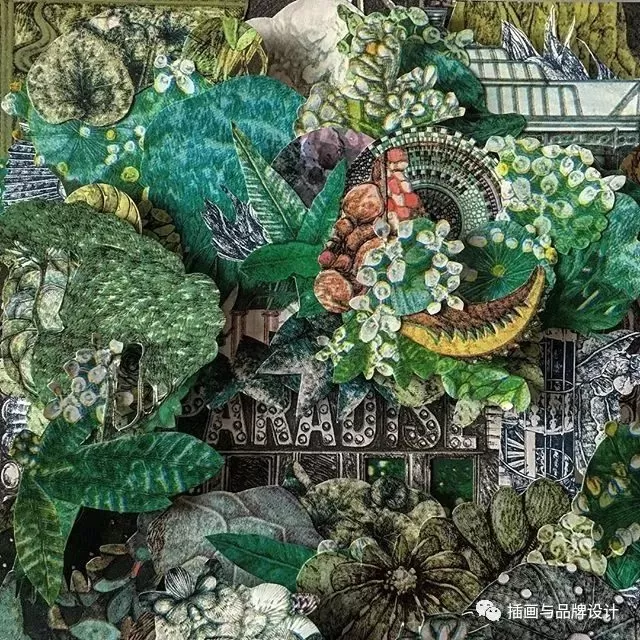 插畫丨她畫出細膩別致的人與自然,在倫敦居住七年,作品為這個國家帶著一絲神秘感