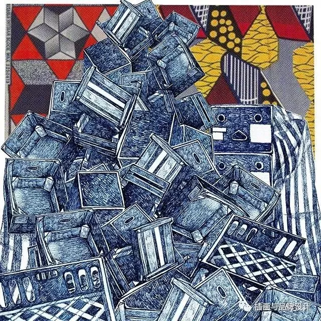 插畫丨她畫出細膩別致的人與自然,在倫敦居住七年,作品為這個國家帶著一絲神秘感